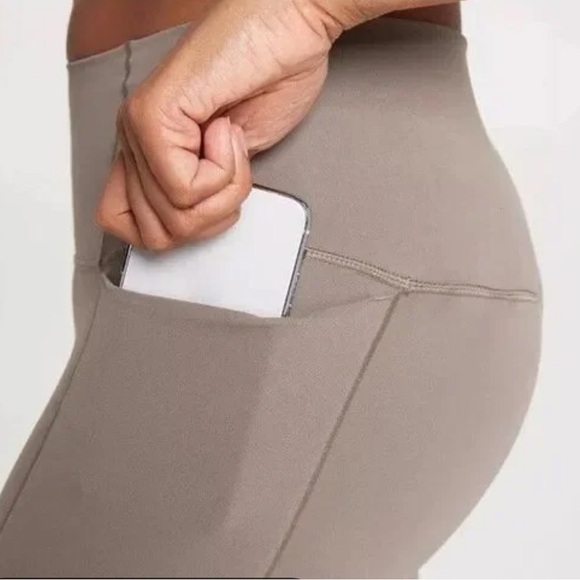 CALIA by Carrie Underwood Taupe High-Waist Leggings - Picture 2 of 3